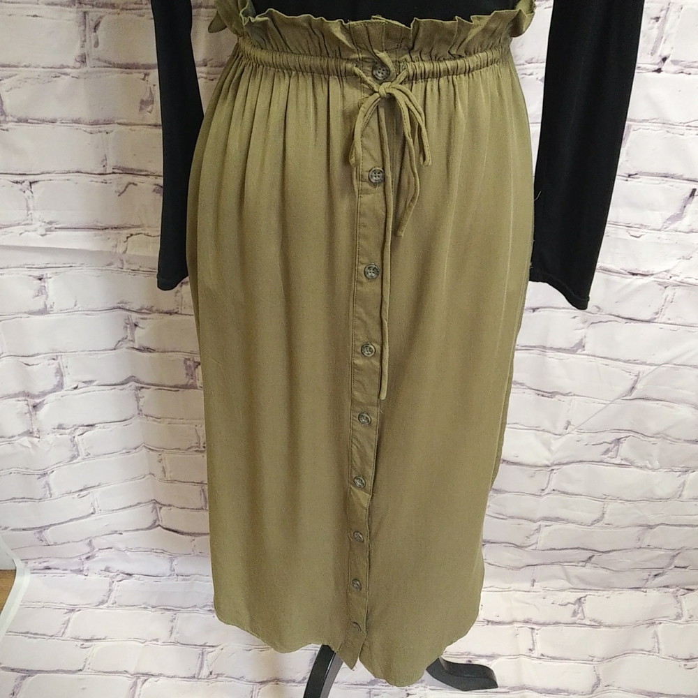 Rayon Skirt with side slits